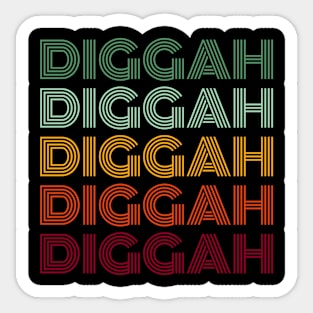 Diggah German Gen-Z Slang Sticker